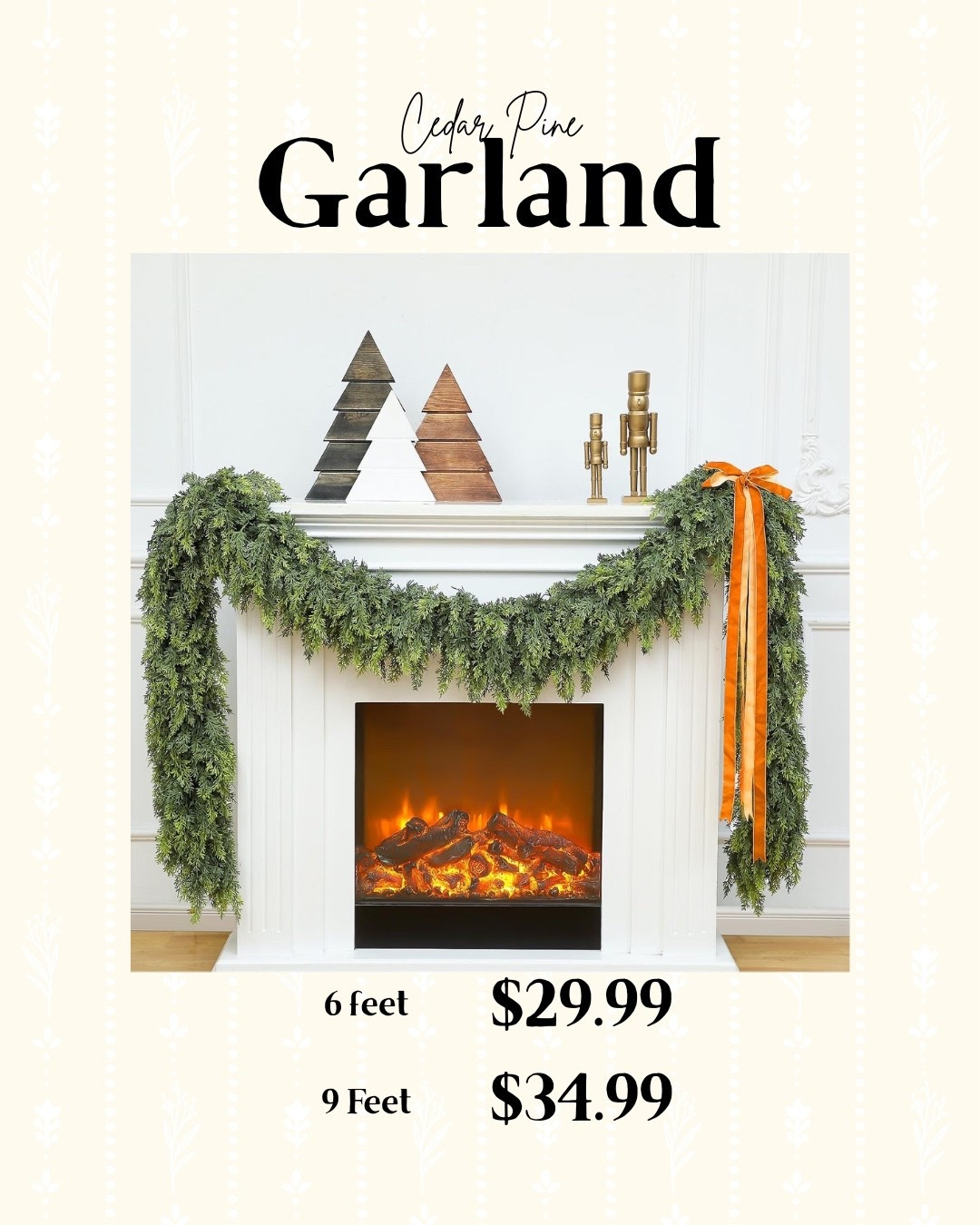 I know, I know… it’s way roo early.  But these types of garlands always sell out SO fast!!

#LTKSeasonal #LTKHome #LTKSaleAlert