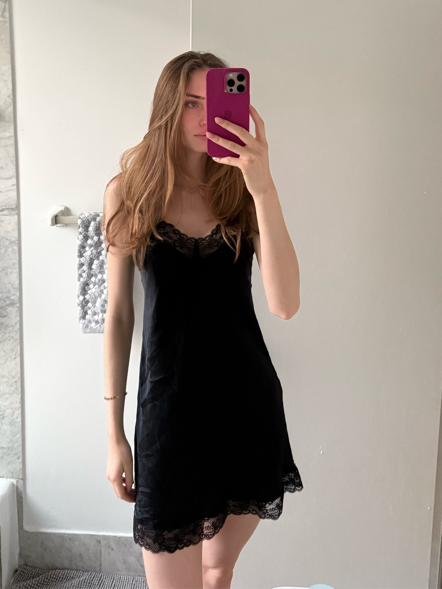Silk nightie, sexy and comfortable 🖤

#LTKStyleTip #LTKFindsUnder100