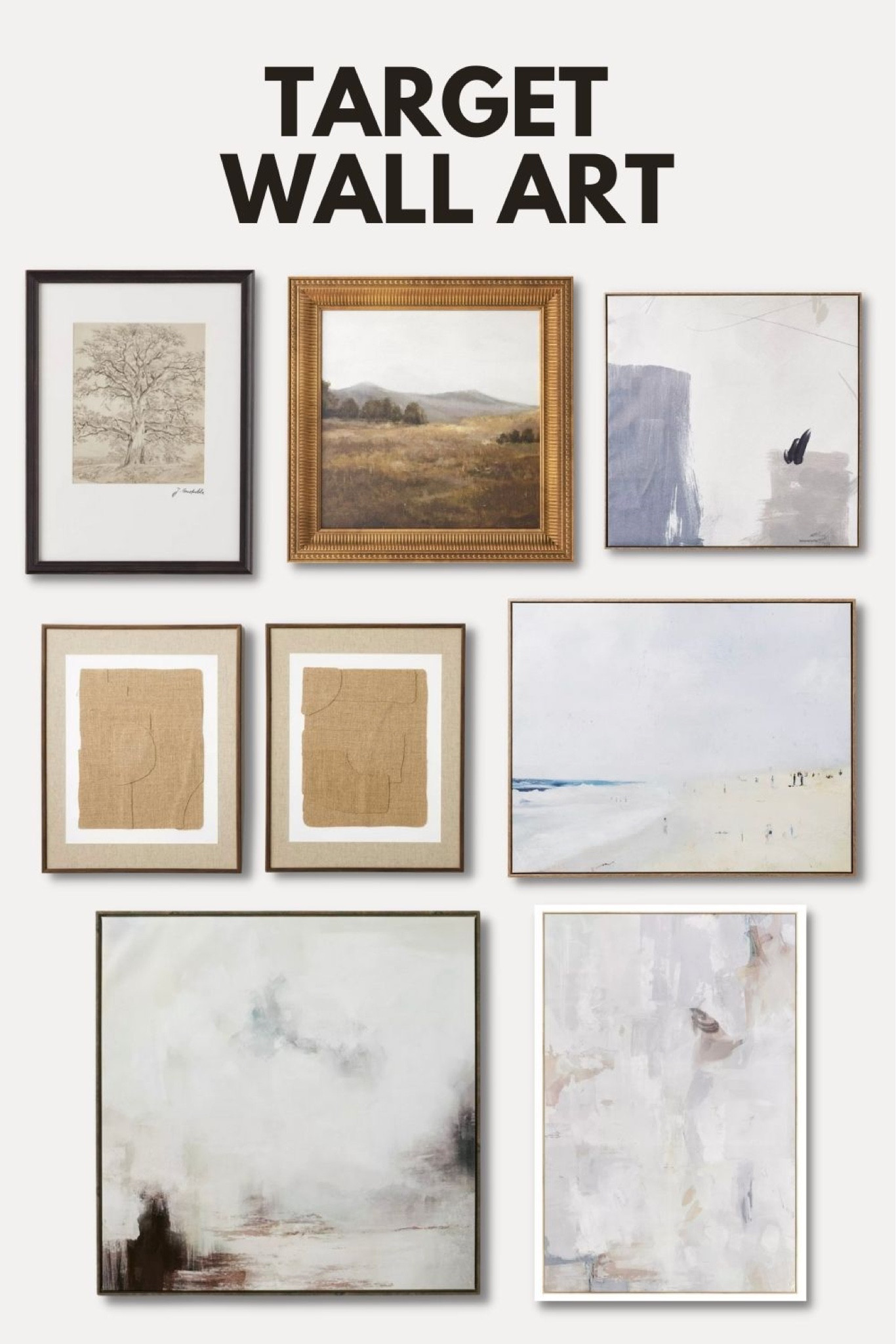 Beautiful neutral wall art from Target. 

#LTKFind #LTKhome