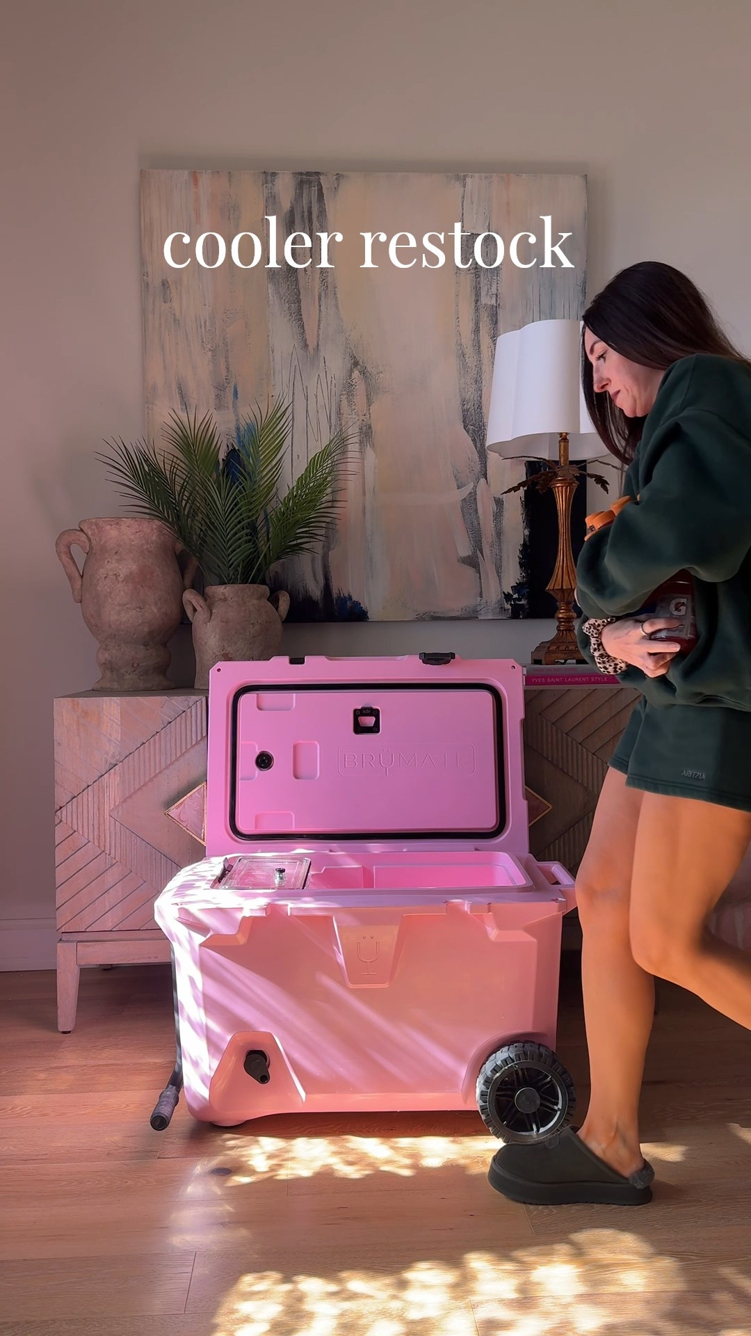 BTS of clumsy filming but these coolers come in so handy for me during heavy hosting season! When my fridge is overflowing I can store some prep items in here for holiday meals! Whether hosting at home or on the go these are so amazing! Would be such a great gift idea for the holidays 🎁 comes in so many color options so you can personalize for your person! 

cooler restock, gift guide, gift ideas, hosting, tailgate season, party ideas, holiday gift guide, hosting the holidays 

#LTKGiftGuide #LTKHome #LTKHoliday