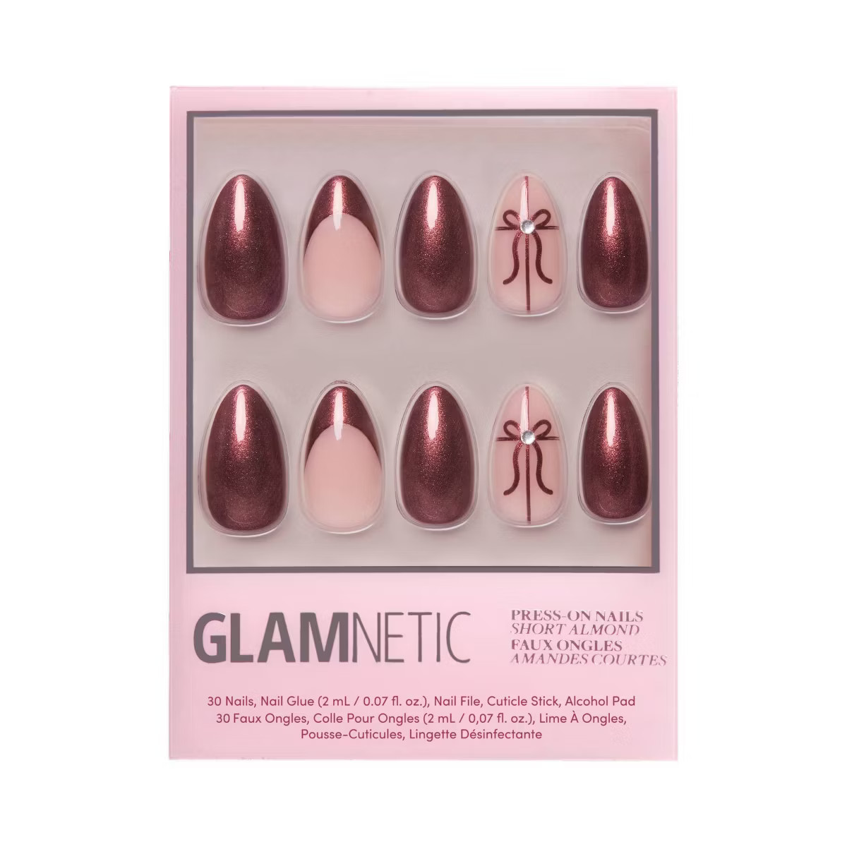 Glamnetic She's A Gift Press-On Nails - 30 ct - Ulta Beauty | Target