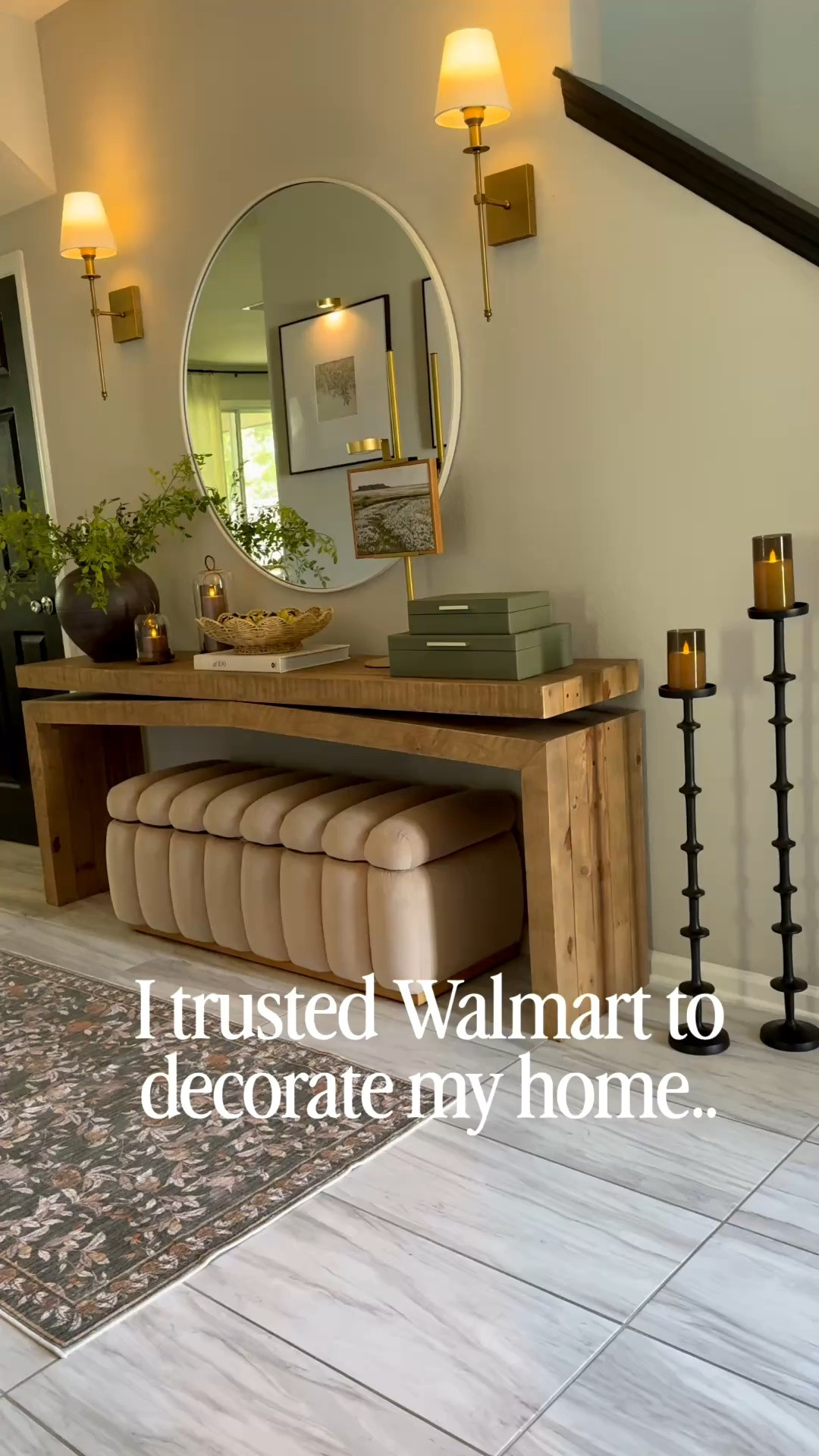 Walmart for the win.. always 👏🏽 sharing some of my top favorites! All back in stock! 

Walmart home finds, Walmart home decor, entryway, living room, console table styling, summer decor

#LTKHome