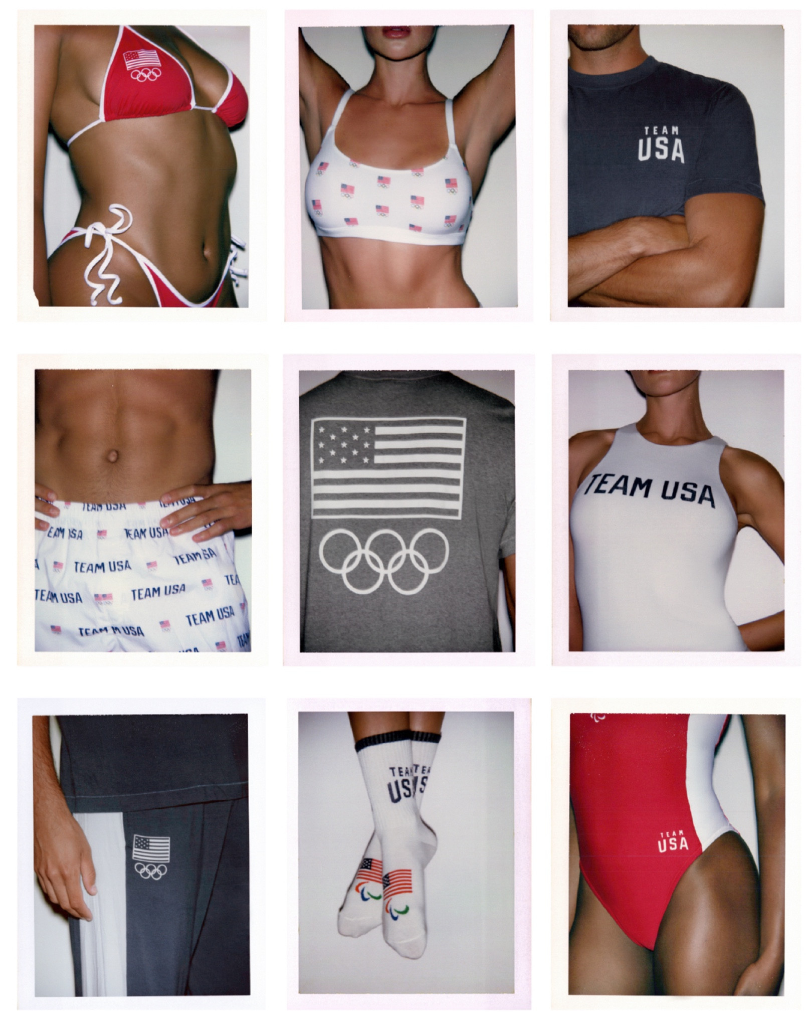 What I’ll be wearing while I watch the Olympics on my couch ❤️🤍💙