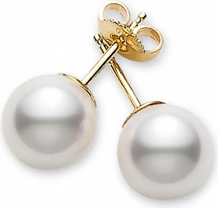 Mikimoto Akoya Pearl Stud Earrings | Nordstrom | Nordstrom