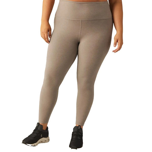 Women's Beyond Yoga Spacedye Caught in the Midi High Waisted Leggings 1X Birch | Scheels