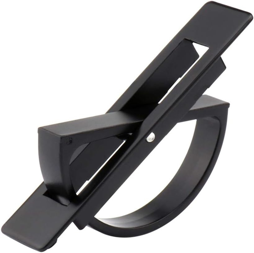 Txinmin Home 1 Pack Concealed Drawer Door Finger Insert Recessed Flush Pull Handle with Resin Bac... | Amazon (US)