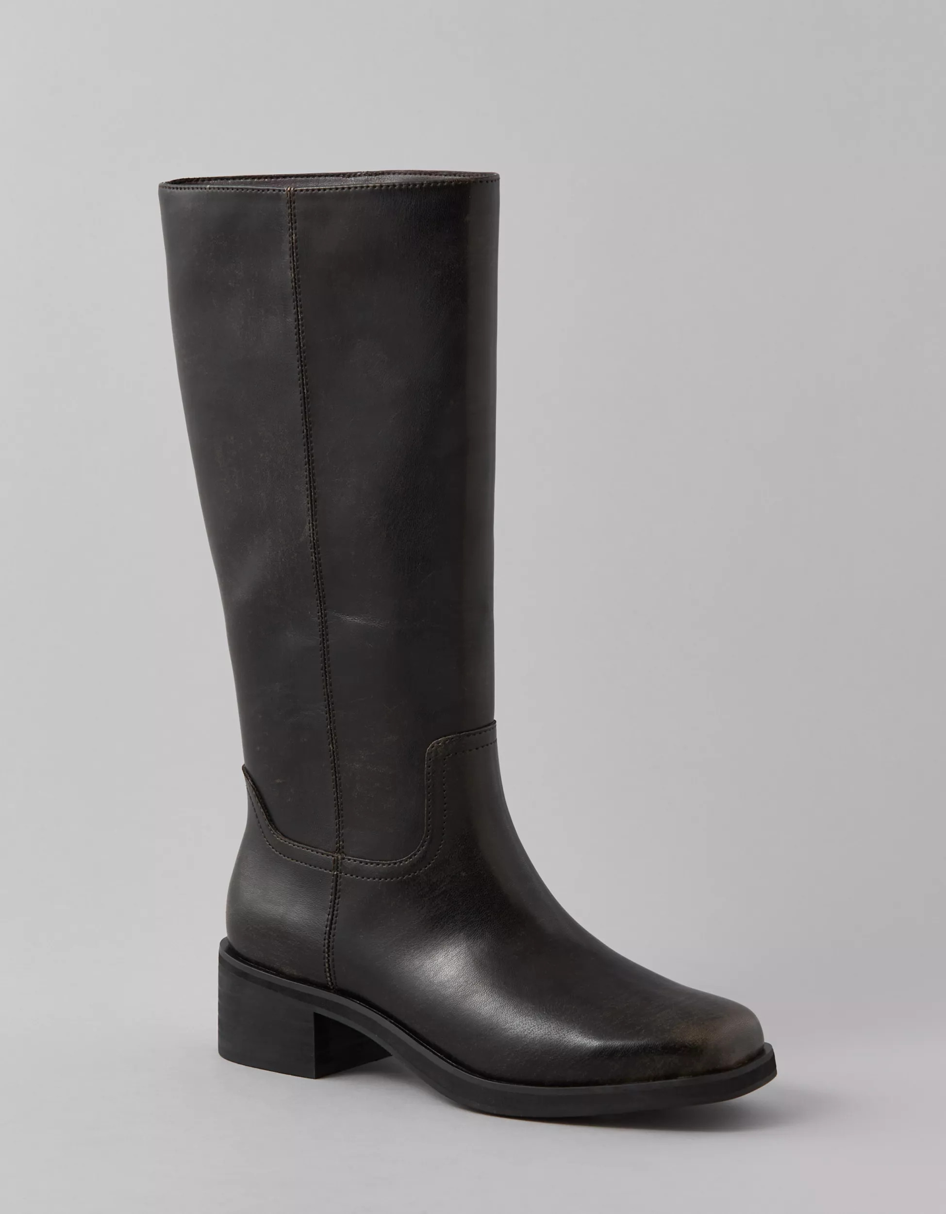 AE Vegan Leather Knee-High Boot | American Eagle Outfitters (US & CA)