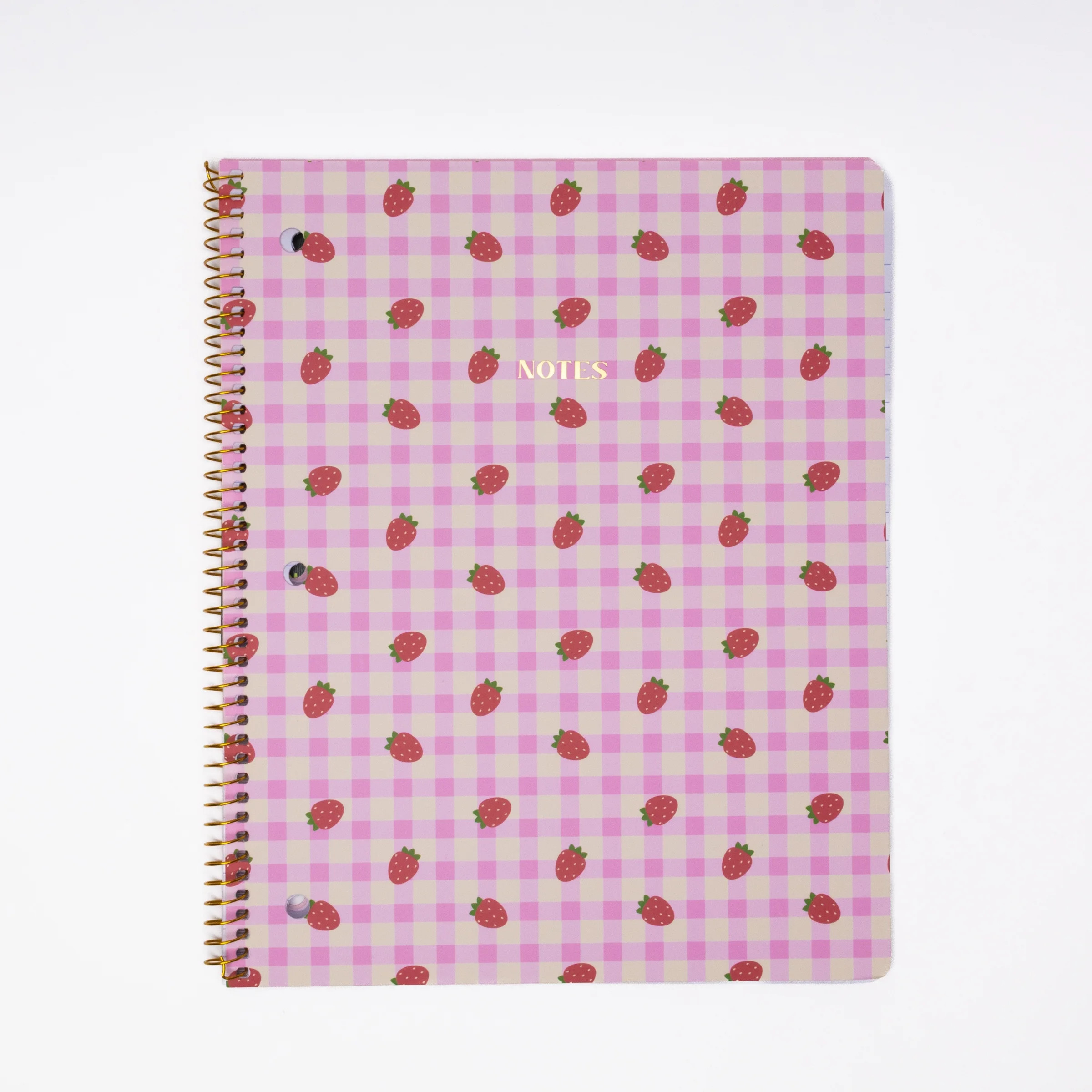 Ecokind by U Style Strawberry 1 Subject Notebook, Wide Rule, 8.5" x 10.5", 80 Sheets | Walmart (US)