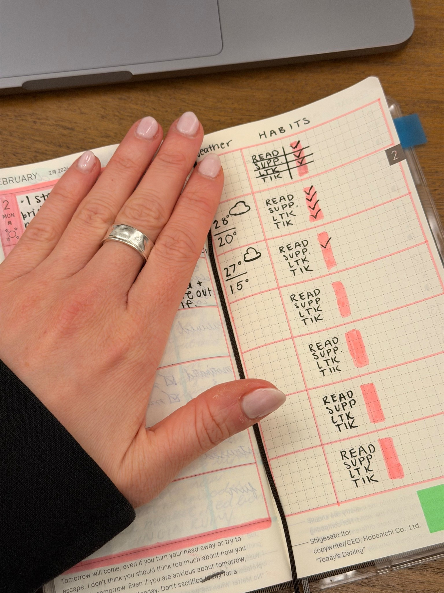 Trying out some new Hobonichi weeks layouts 📝📆

#LTKmorningroutine #LTKselfcare