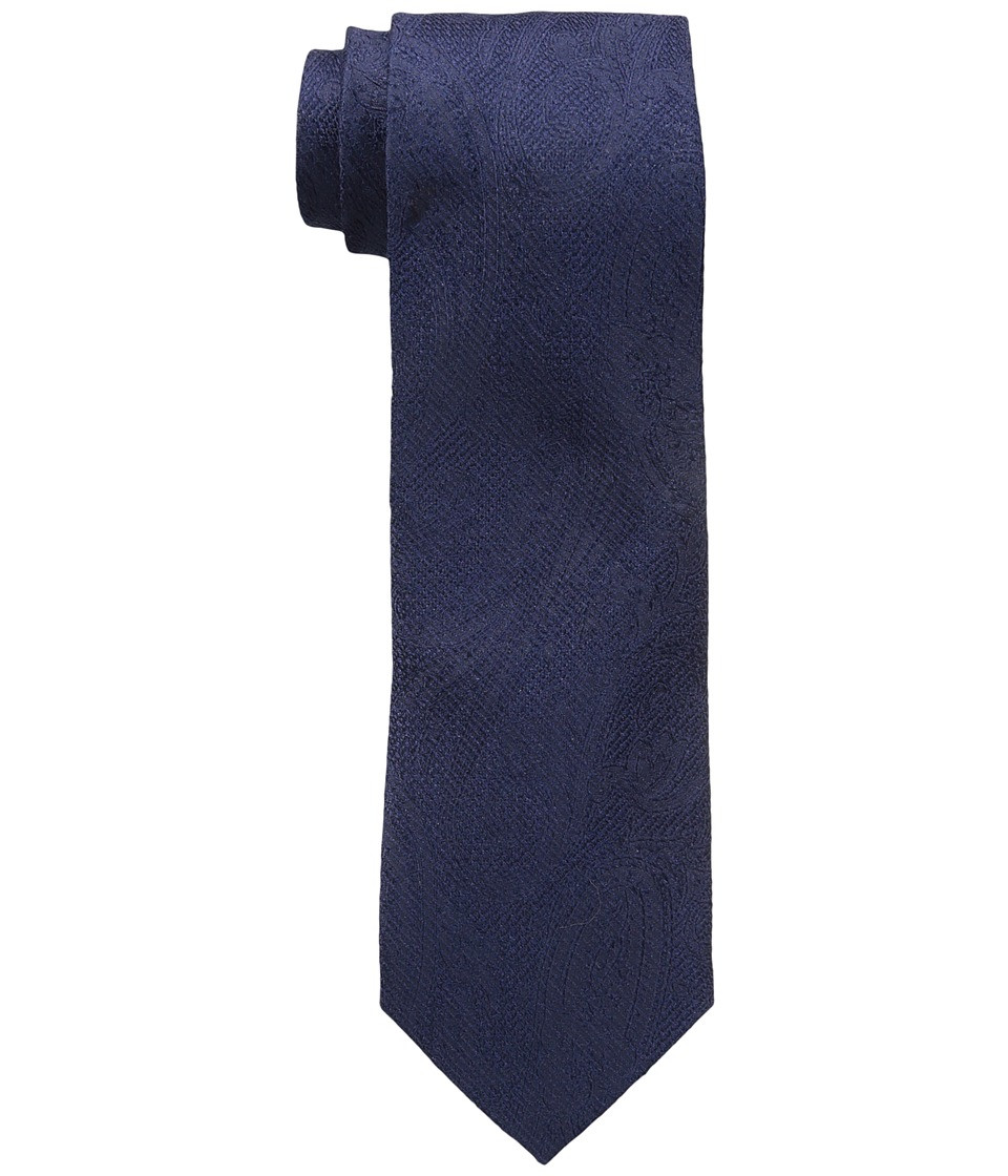 Tommy Hilfiger - Grenadine 3 (Navy) Ties | Zappos