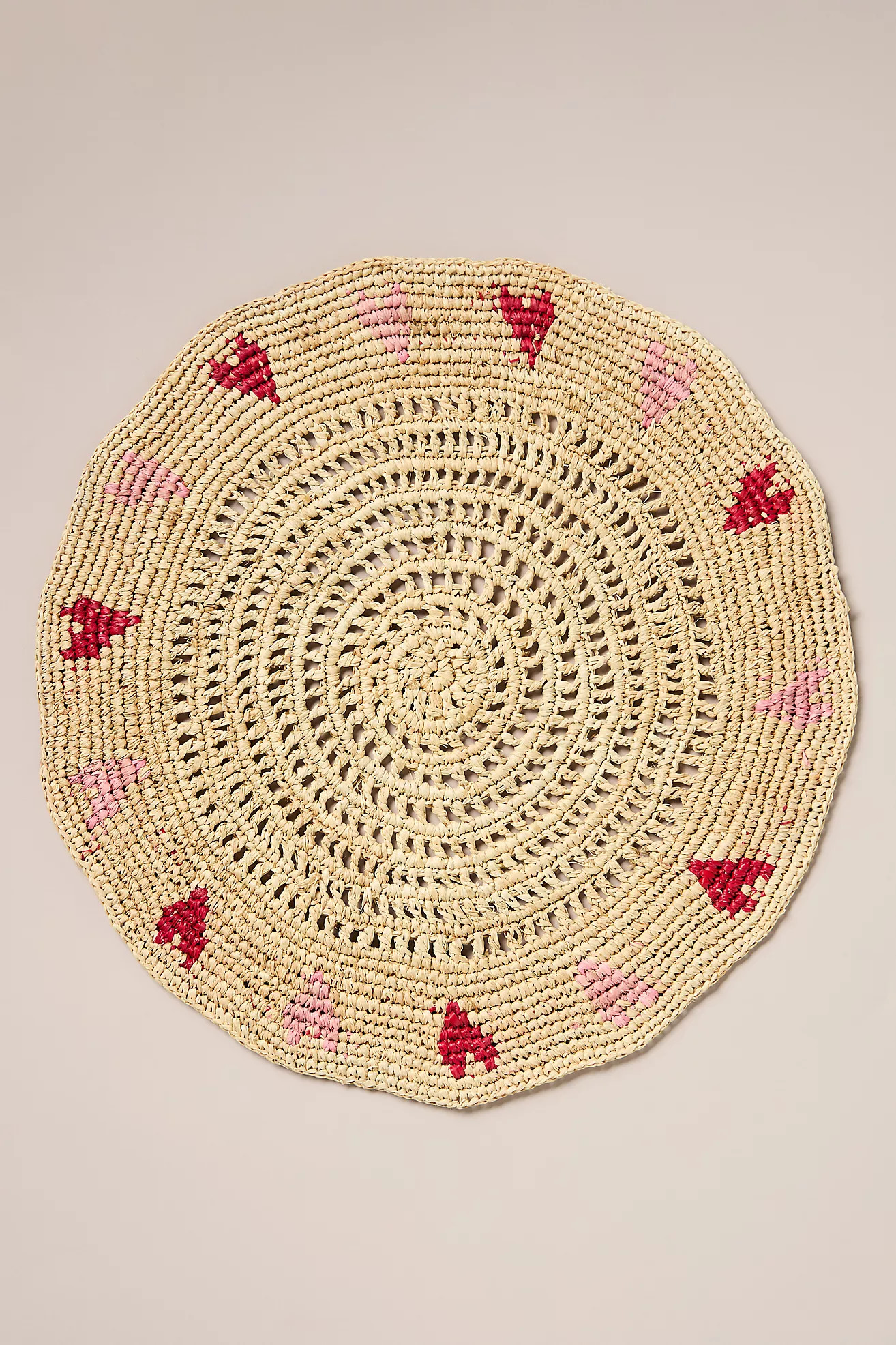 Handwoven Heart Placemat | Anthropologie (US)