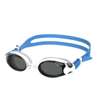 Speedo Adult Hydrofusion Pro Swim Goggles - White/Blue | Target