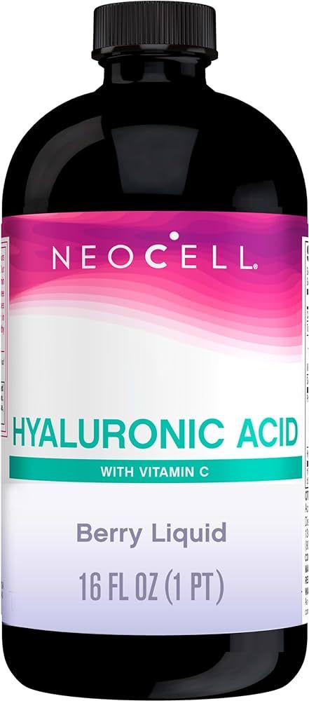 NeoCell Hyaluronic Acid Berry Liquid with Vitamin C; For Cellular Hydration for Skin, and Lubrica... | Amazon (US)