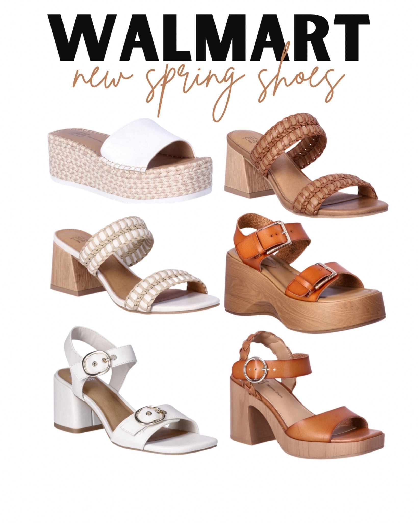 a few new spring shoes that just hit Walmart’s website 





Walmart. Walmart fashion. Walmart style. Spring fashion. Spring arrivals. Spring shoes. Sandals. Wedges. Wedge sandals. Platform slide sandals. Woven double band sandals. Block heel sandals. Platform sandals. Knot wedge sandals. Spring style. Spring new arrivals. Women’s sandals. Women’s shoes. Women’s new arrivals. 

#LTKshoecrush #LTKstyletip #LTKfindsunder50