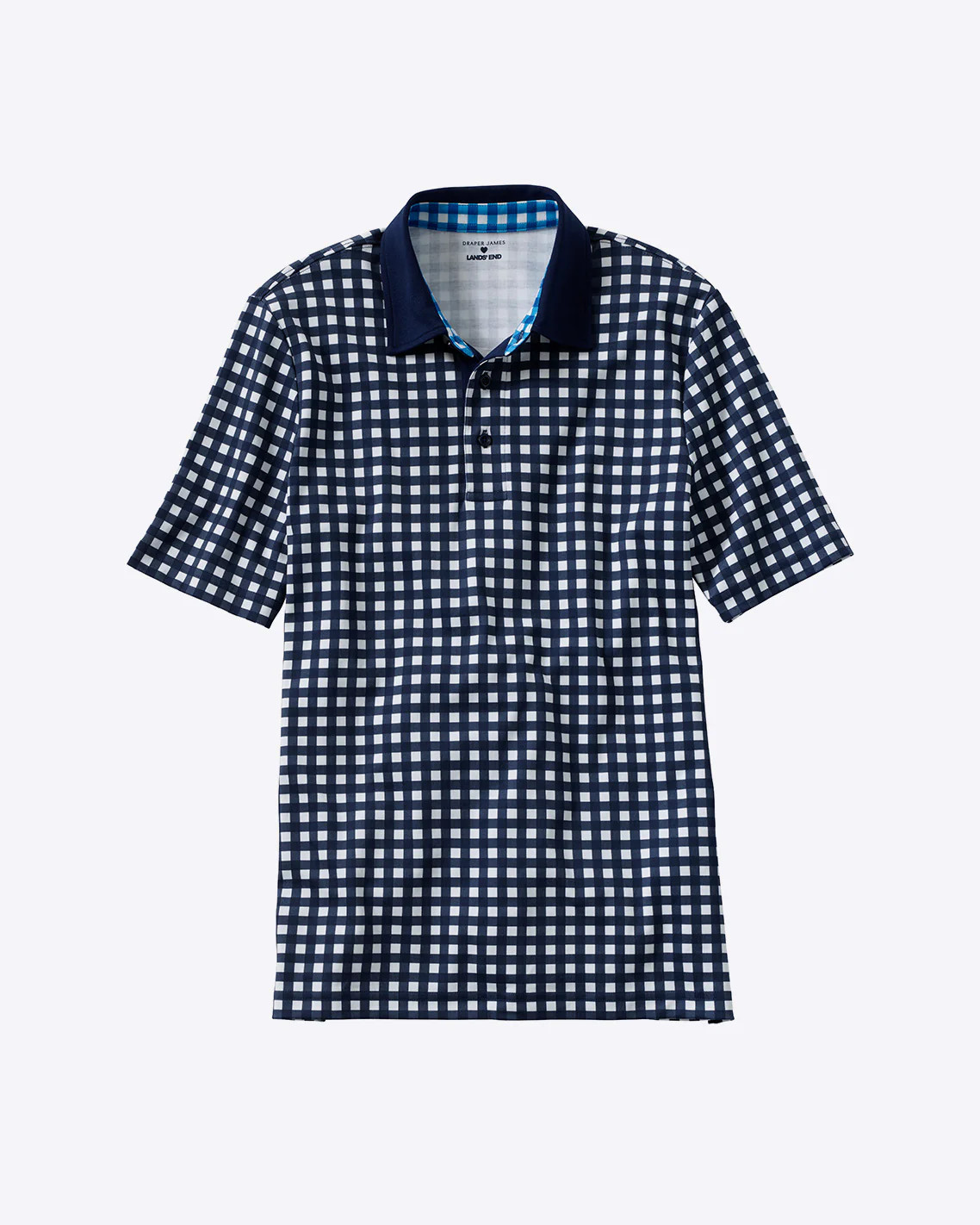 DJ x Lands' End Men's Short Sleeve Polo Shirt | Draper James (US)