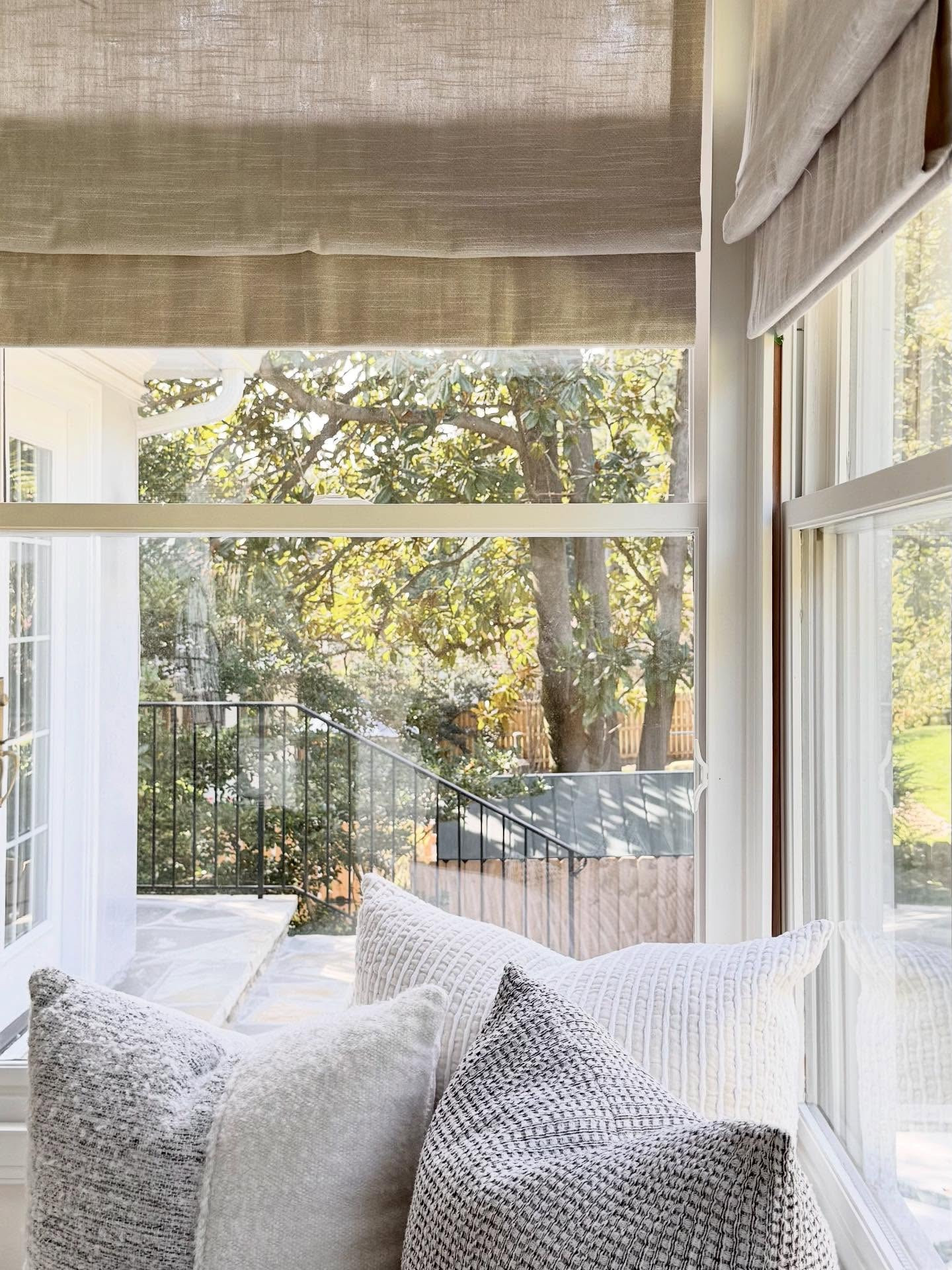 Fall is finally in the air in Atlanta this weekend and I just love watching the leaves change from this cozy kitchen nook 🍂

What are your favorite fall activities? 

Featuring @twopageshome Jawara Linen Cotton Roman Shade Cordless in Oatmeal

✨Use code SHAYMIRON for 24% off ✨

Kitchen Nook Shades | Cozy Breakfast Nook | Neutral Kitchen Decor | Light Filtering Shades | Neutral Home
Inspiration

#TwoPagesHome #TwoPagesCurtains #CozyKitchen
#KitchenShades #NeutralHome

#LTKStyleTip #LTKSeasonal #LTKHome
