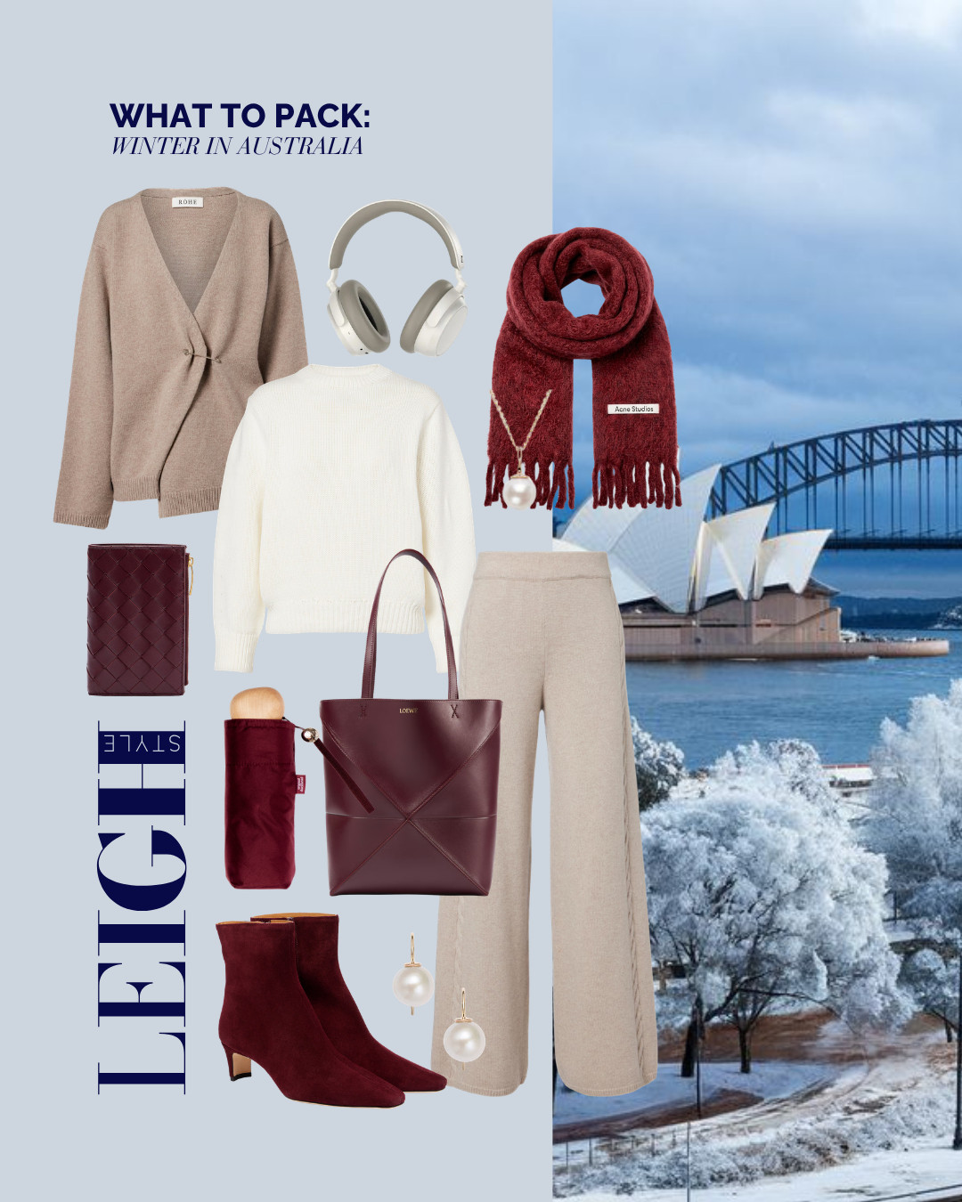 
Bundle up for a cozy southern hemisphere getaway with this chic travel guide. 

#WinterInAustralia #WhatToPack #TravelWardrobe #WinterStyle #LeighStyle 

 #LTKootd #LTKBeauty #LTKTravel