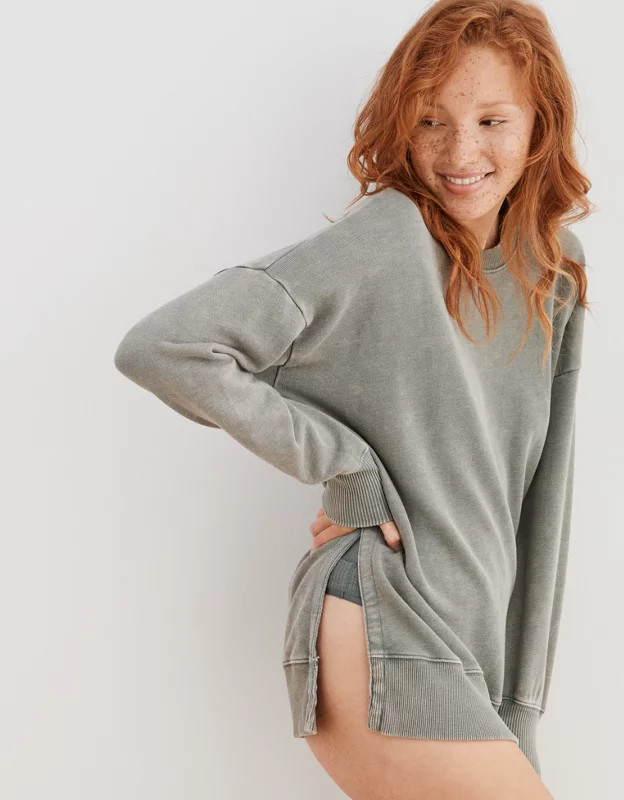 Aerie Oversized Desert Sweatshirt | American Eagle Outfitters (US & CA)