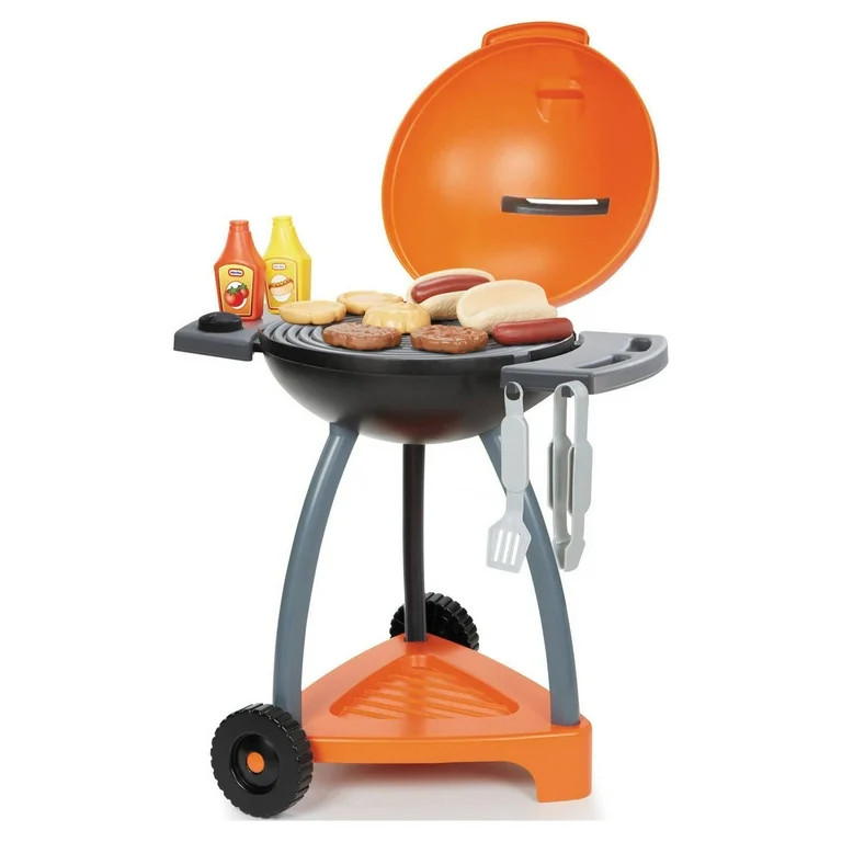Little Tikes Sizzle and Serve Toy Grill with Pretend Food and Condiments | Walmart (US)