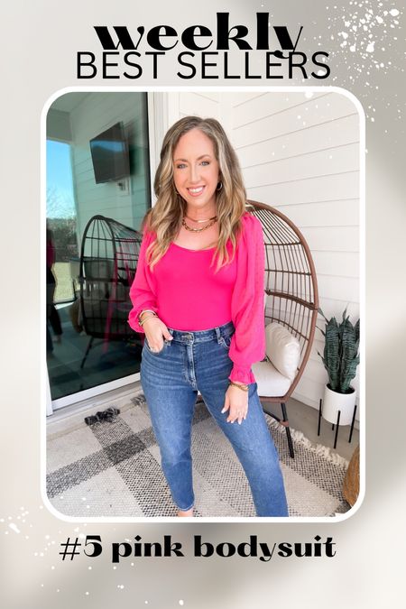 Best sellers of the week: #5 pink bodysuit size medium amazon fashion amazon finds Valentine’s Day outfit date night outfit mom jeans size 6 

#LTKunder50