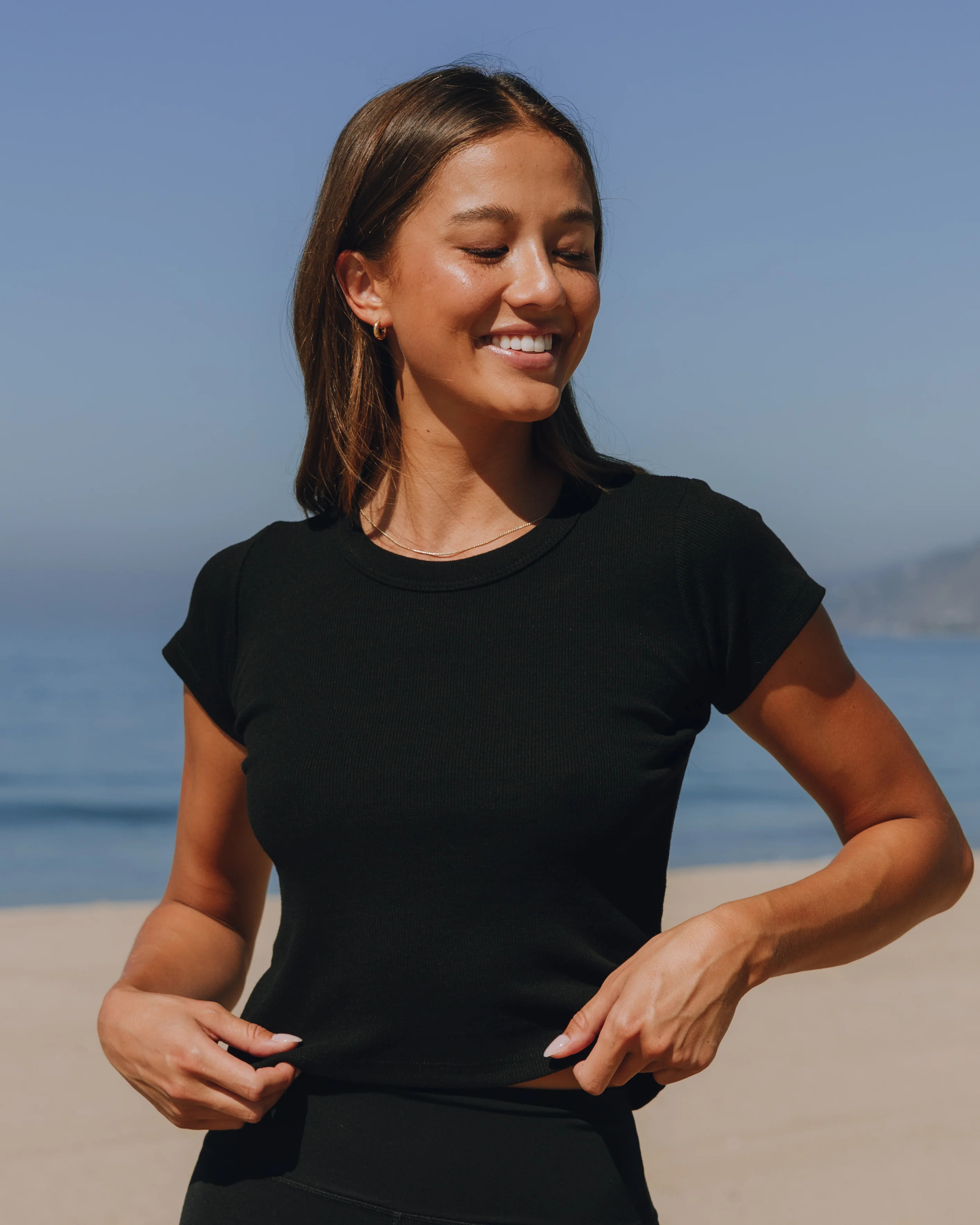 Ribbed Baby Tee | Daily Drills