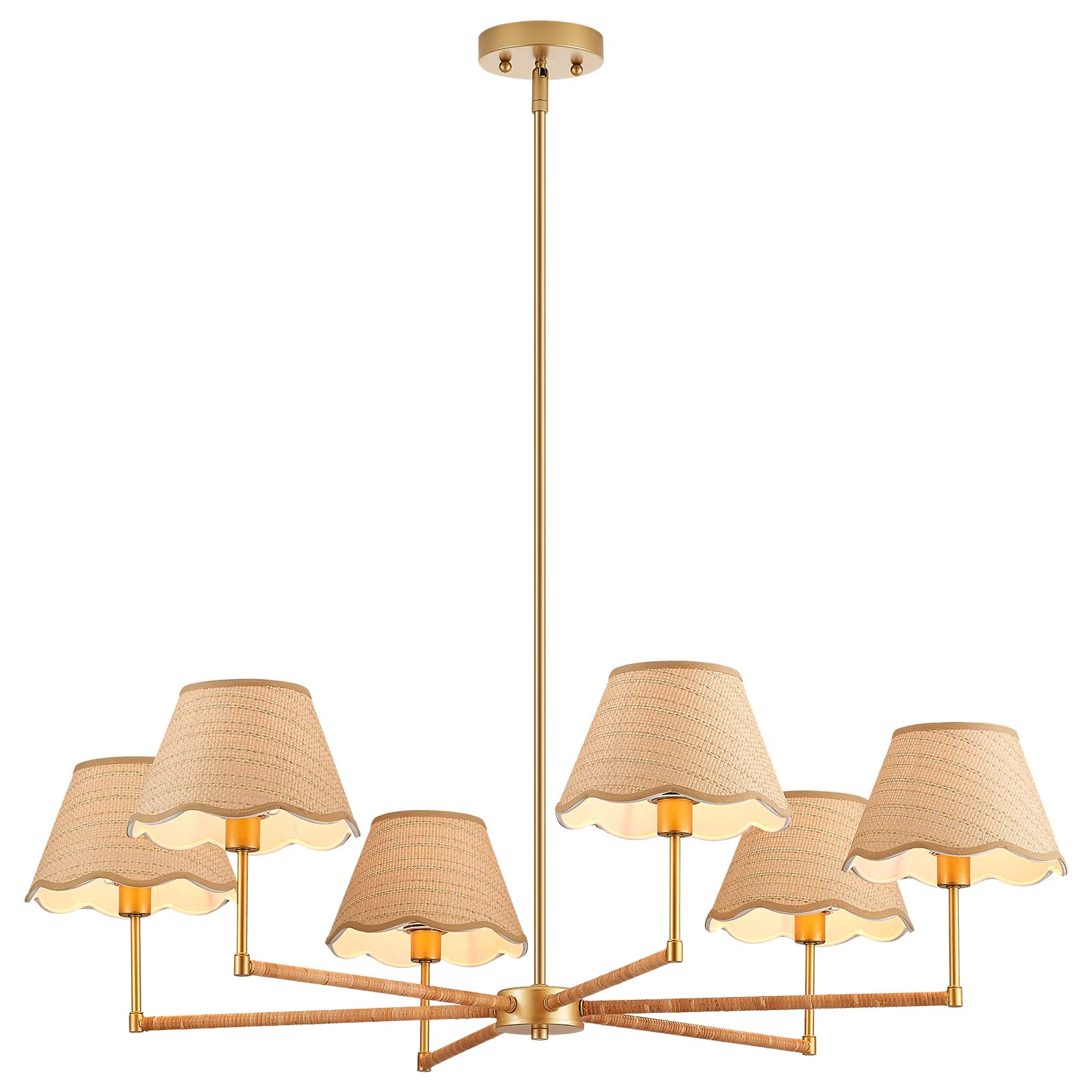 6 - Light Dimmable Classic / Traditional Chandelier | Wayfair North America