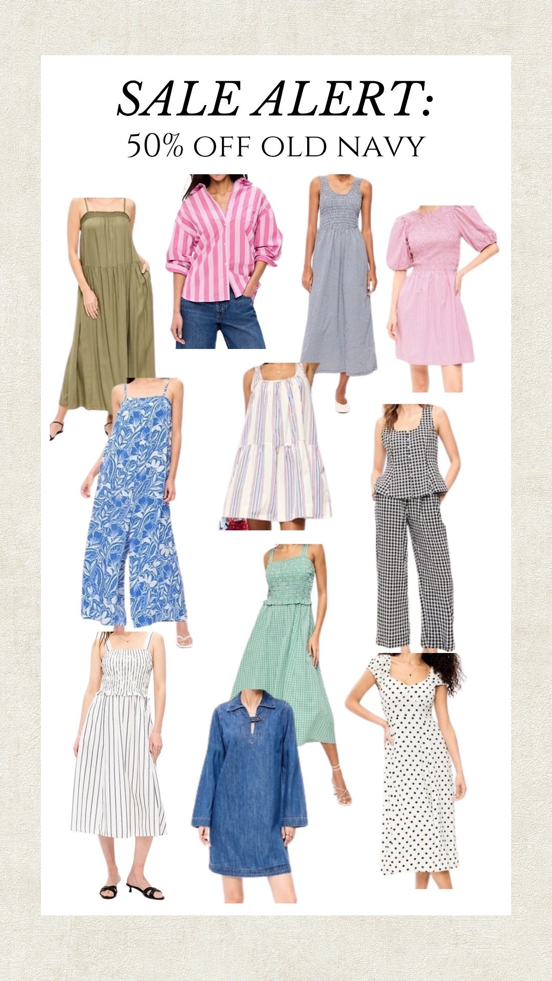 50% off old navy spring fashion finds I am loving!

#LTKgrwm #LTKootd #LTKSaleAlert