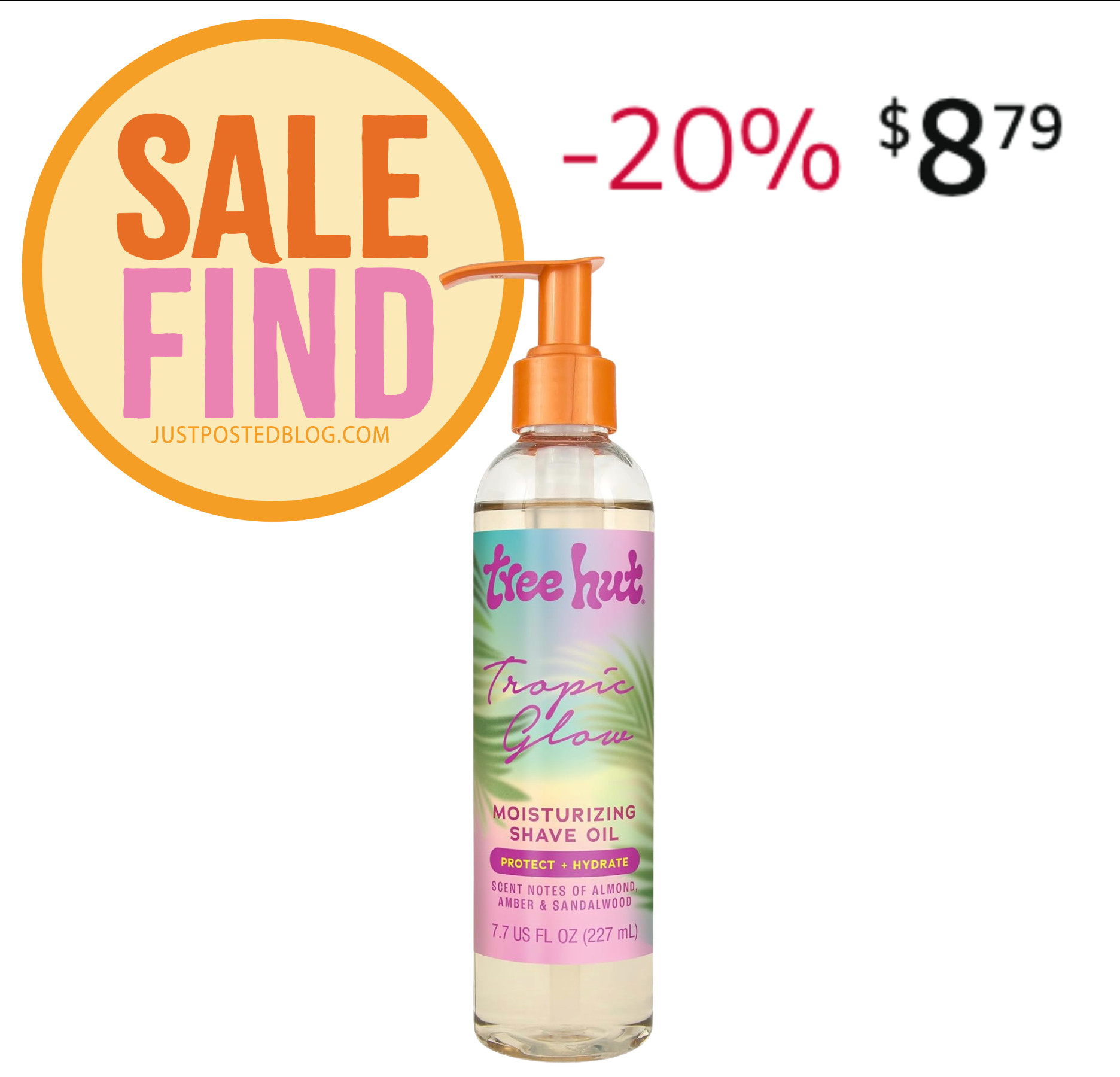 Tree Hut shave oil on sale!! 

 