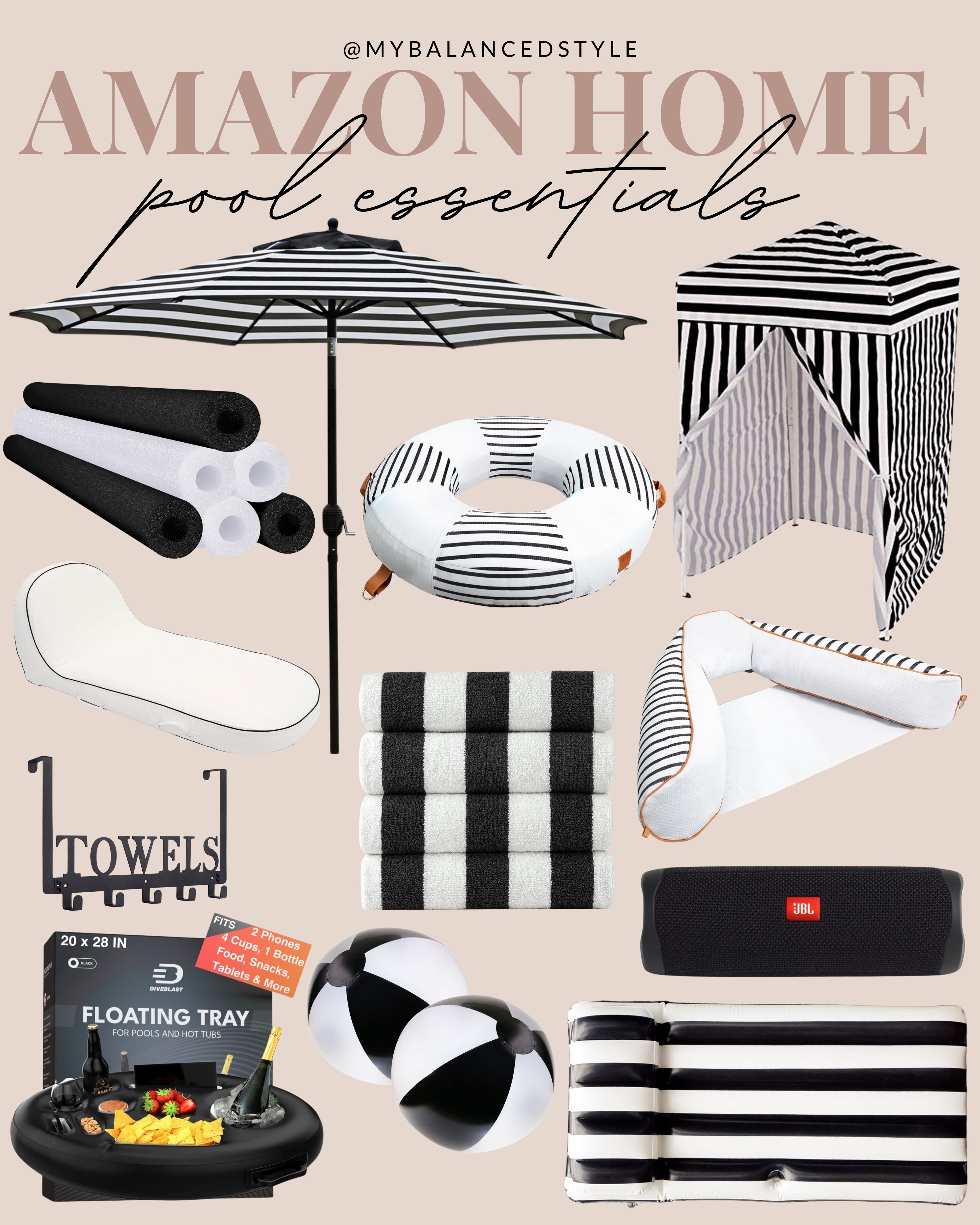 Amazon Summer Pool Essentials

summer outdoor entertaining
patio party setup
outdoor string lights
melamine dinnerware
drink dispensers
outdoor coolers
grilling accessories
outdoor speakers
reusable party cups
summer tablecloths
summer pool accessories
fun pool noodles
pool loungers
floating pool lights
poolside umbrellas
cooler float
pool floaties for adults
kids pool toys
beach balls
inflatable canopy lounges

#LTKSeasonal #LTKSaleAlert #LTKHome