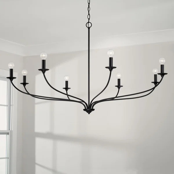 Ajahn 8 - Light Dimmable Classic / Traditional Chandelier | Wayfair North America