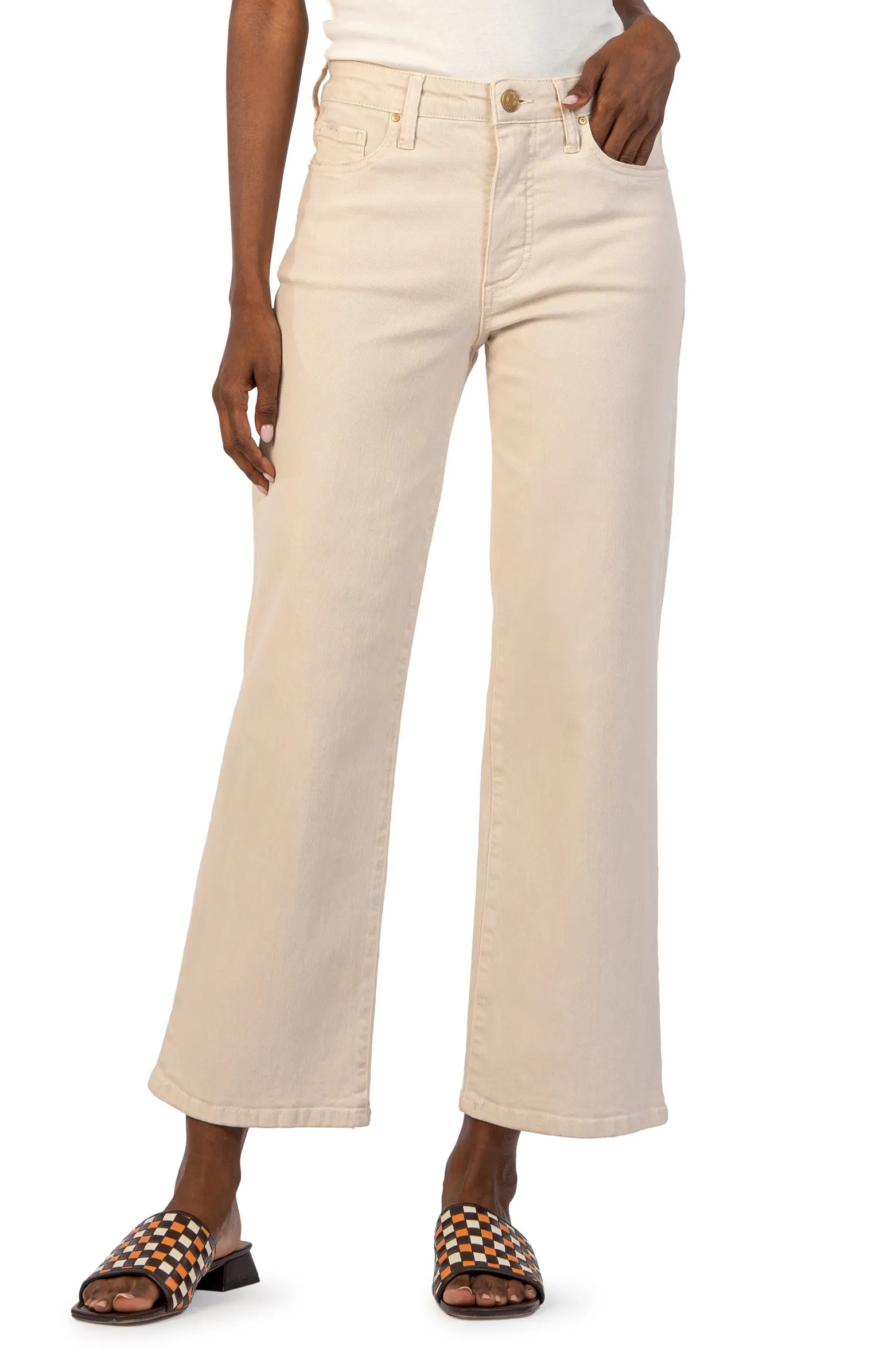Fab Ab High Waist Wide Leg Jeans | Nordstrom