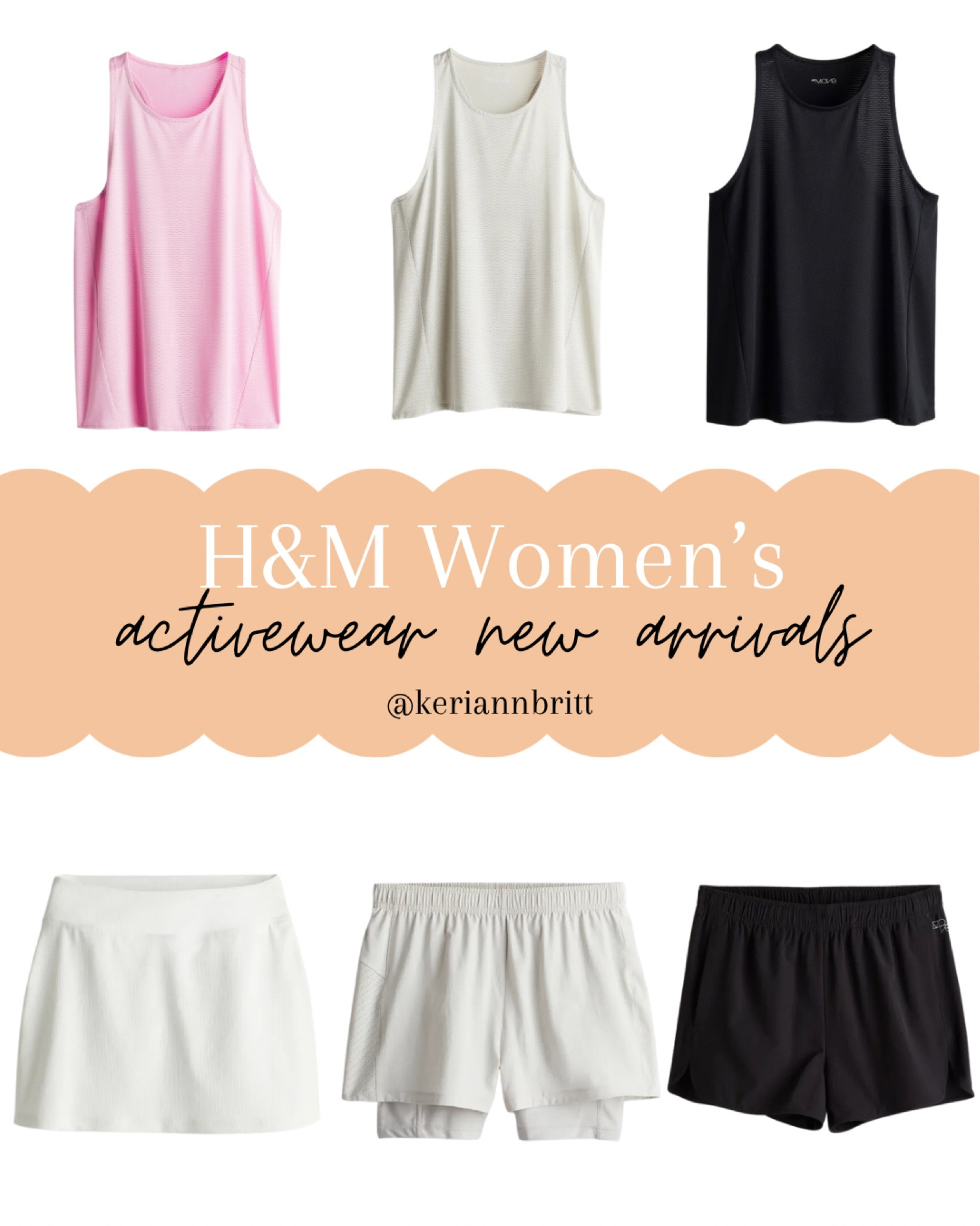 H&M Sport Women’s Activewear Separates 

#LTKFitness #LTKActive #LTKFindsUnder50