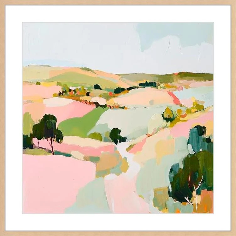 Valley landscape | Artfully Walls