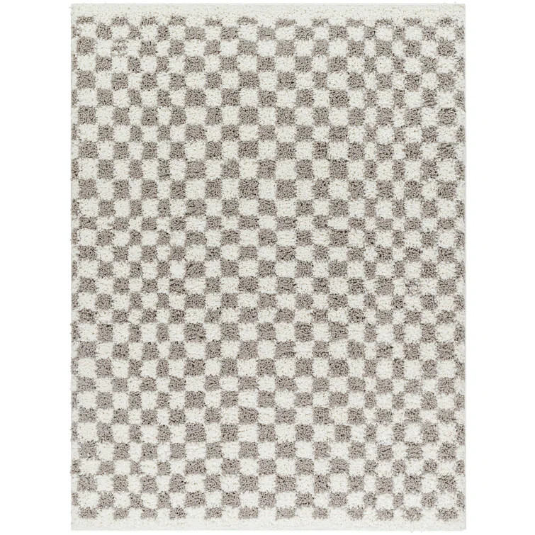 Performance Tan/White Rug | Wayfair North America