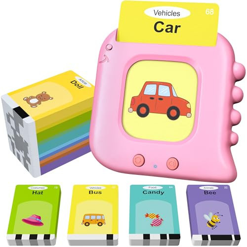 Talking Flash Cards,Kids Toddler Flash Cards with 240 Sight Words,Montessori Toys,Autism Sensory Toys,Speech Therapy Toys,Learning Educational Gifts for Age 1 2 3 4 5 Years Old Boys and Girls | Amazon (US)