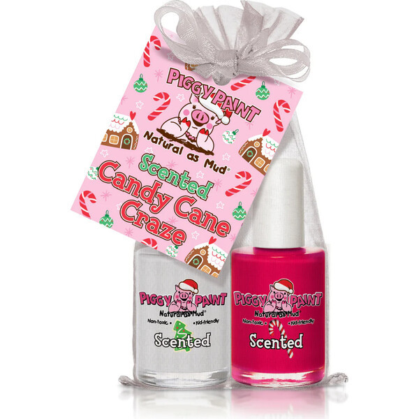 PIGGY PAINT Scented Candy Cane Craze Gift Set - Piggy Paint Stocking Stuffers | Maisonette | Maisonette