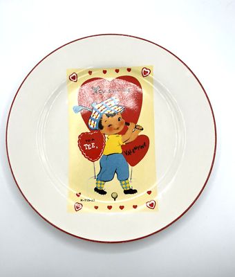 Rosanna Studio Vintage Valentine’s Day Golf Plate | eBay US