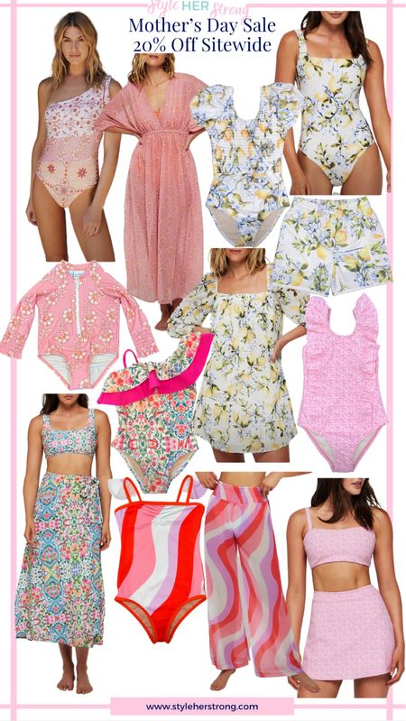 My favorite swimwear brand Hermoza is having a Mother’s Day sale! Get 20% off site wide (no code needed) I love their mommy and me swimsuits that include boys swim trunks, girls swimsuits, coverups, bikinis, one piece swimsuits and vacation outfits 

#LTKsalealert #LTKfamily #LTKswim