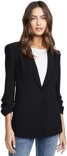 Cinq a Sept Women's Crepe Khloe Blazer | Amazon (US)