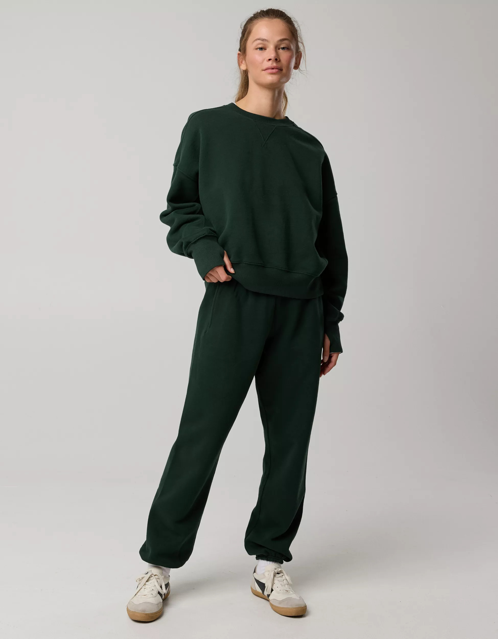 OFFLINE By Aerie Cloud Fleece Classic Crewneck | Aerie