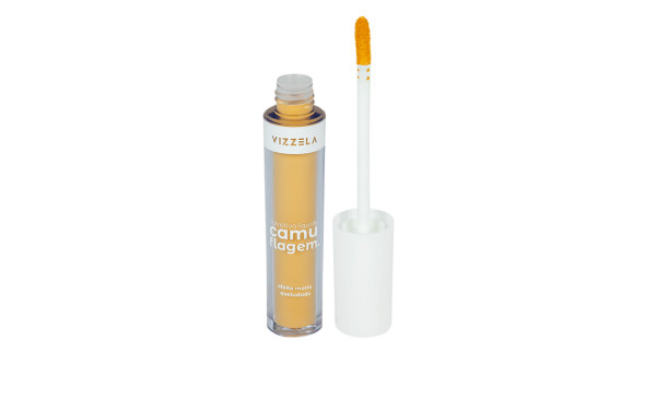 Corretivo Líquido Camuflagem Vizzela Amarelo 5g | Beleza Na Web (BR)