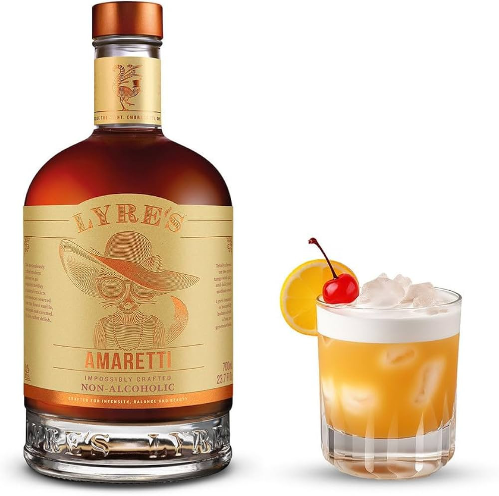 Lyre's Amaretti Non-Alcoholic Spirit - Amaretto Style | Award Winning | 23.7 Fl Oz | Amazon (US)