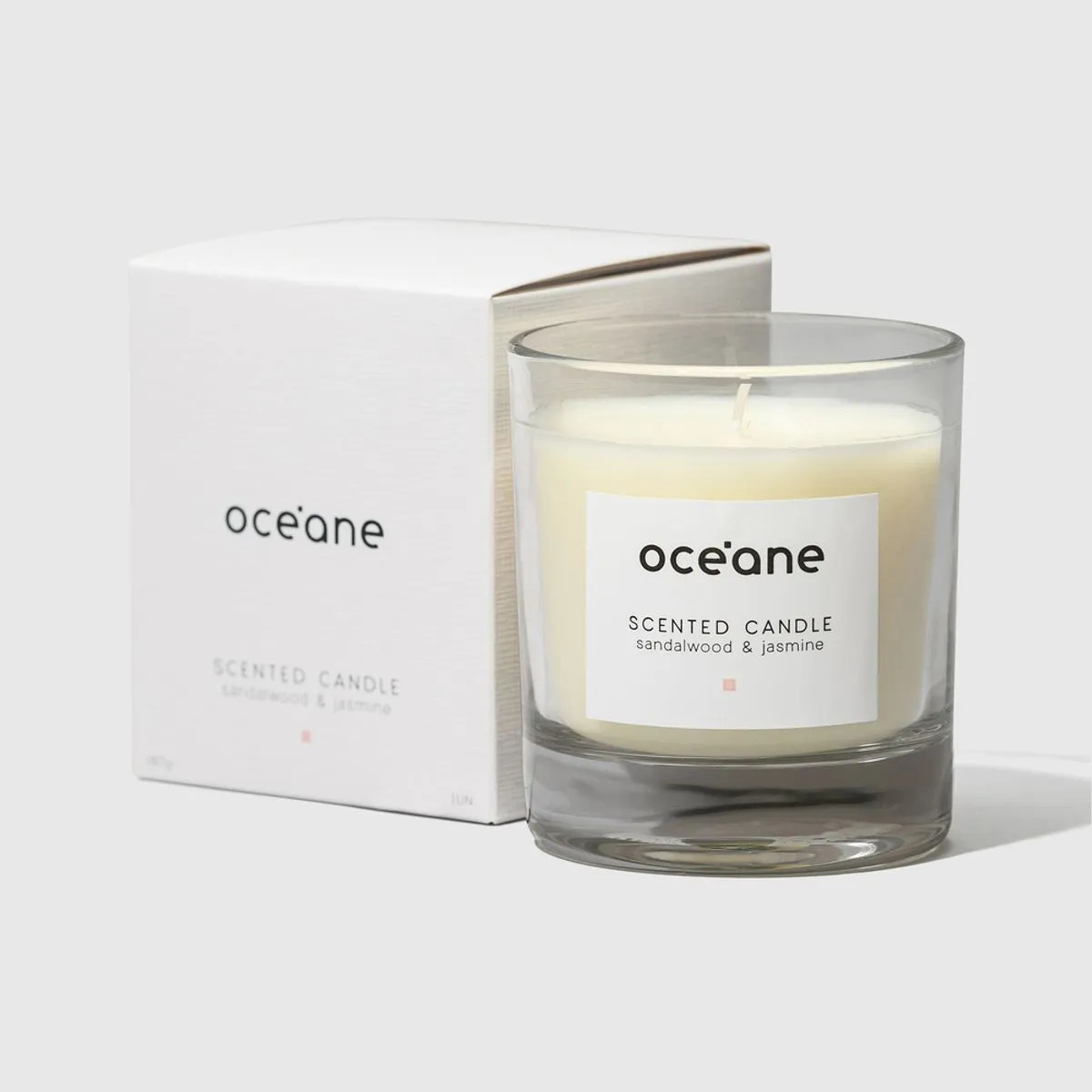 Vela Aromatizada Scented Candle de Sândalo e Jasmim - Maquiagens e cosméticos Océane: Pincéis... | Oceane (BR)