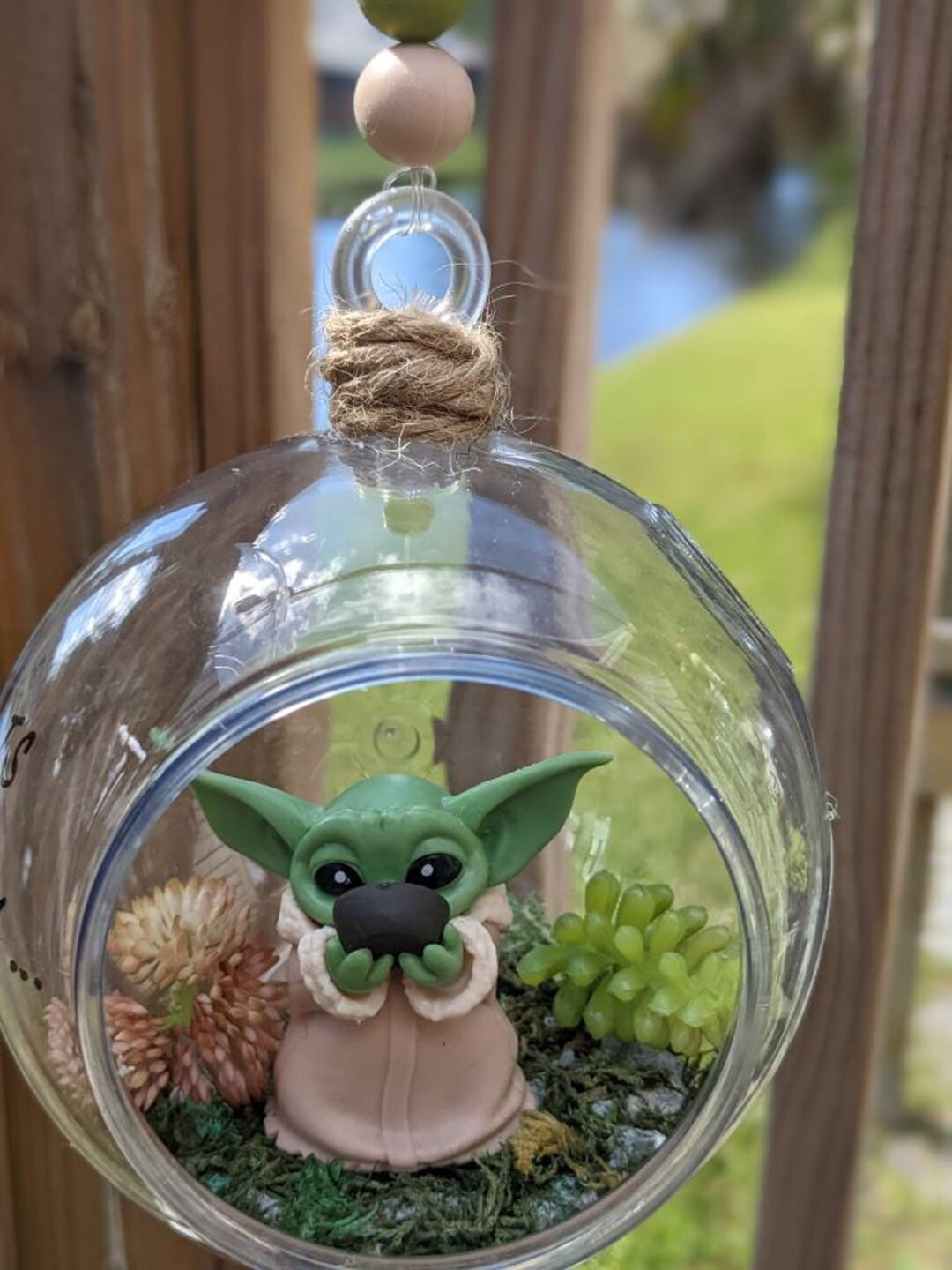 Baby Grogru Terrarium Planter - Etsy | Etsy (US)