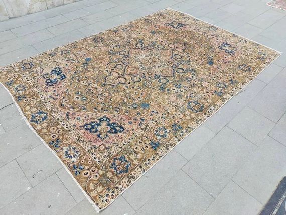 Vintage large turkish rug big size rug oversize rug turkish | Etsy | Etsy (US)