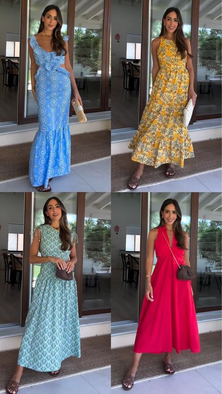 4 New Mango Dresses 👗 All are linked below to shop ⬇️

#LTKWedding #LTKParties #LTKStyleTip