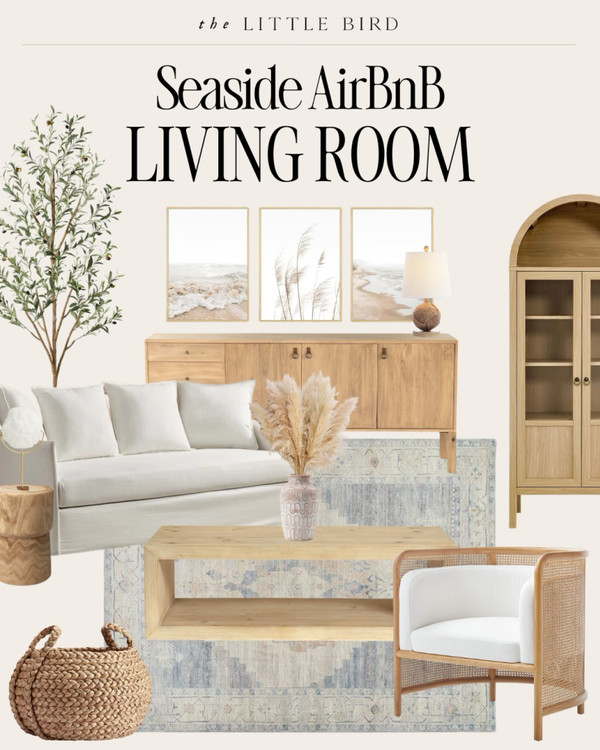 Escape to serenity with this dreamy beach-inspired Airbnb design concept!
