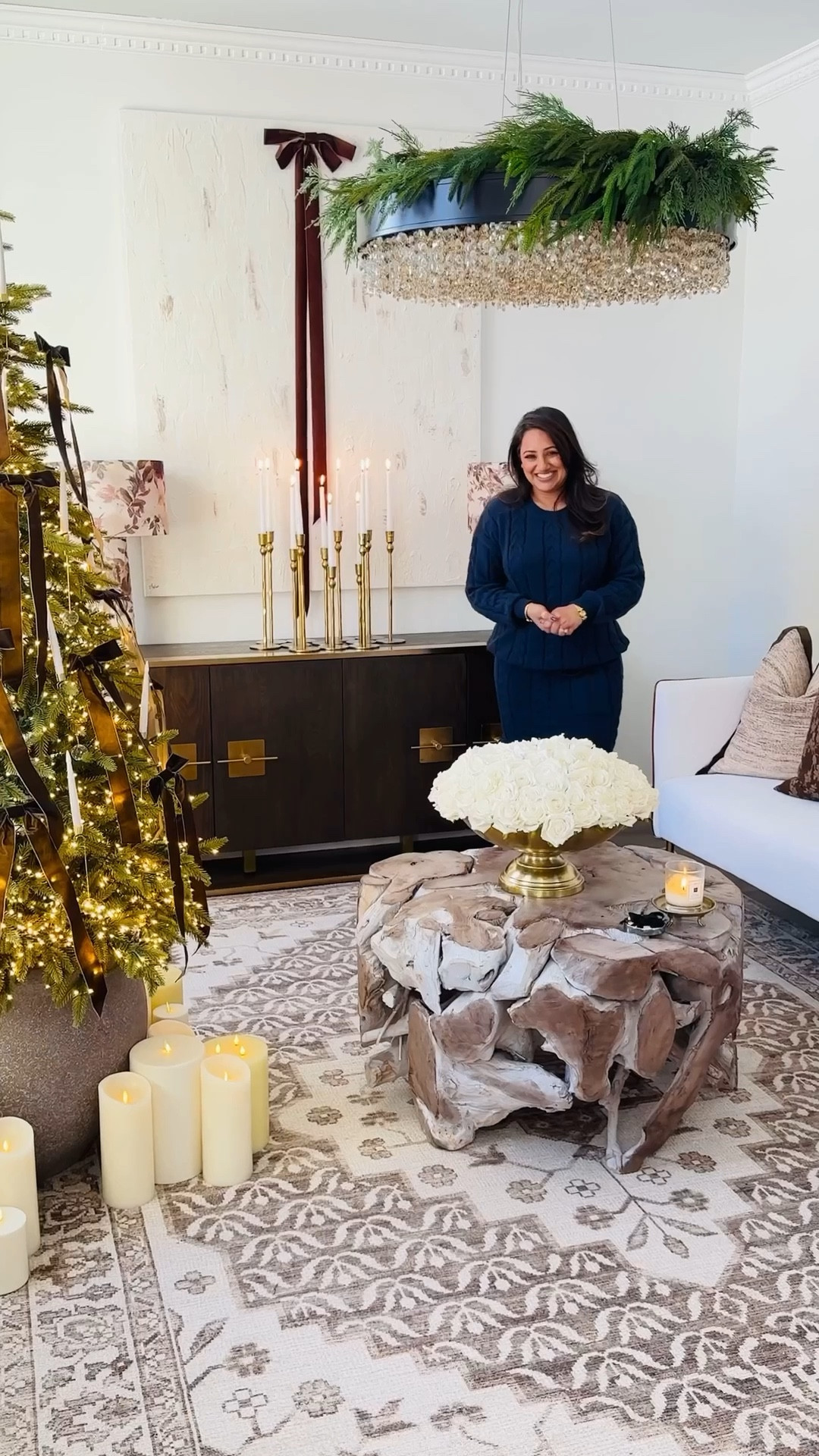 There’s something so special about finishing a space right before the holidays. ✨ The Athiyo Rug from the Livabliss x Nabela Noor Home Collection added the most beautiful warmth, pattern, and softness to our living room, and it truly feels like the cozy foundation this space was missing. Paired with a few final festive touches, the room finally feels complete, calm, and ready for holiday memories. 🤍🎄

Shop my new rug and other sources from my living room below! My trees and velvet bows are from Balsam Hill!


#LTKHome #LTKHoliday #LTKGiftGuide