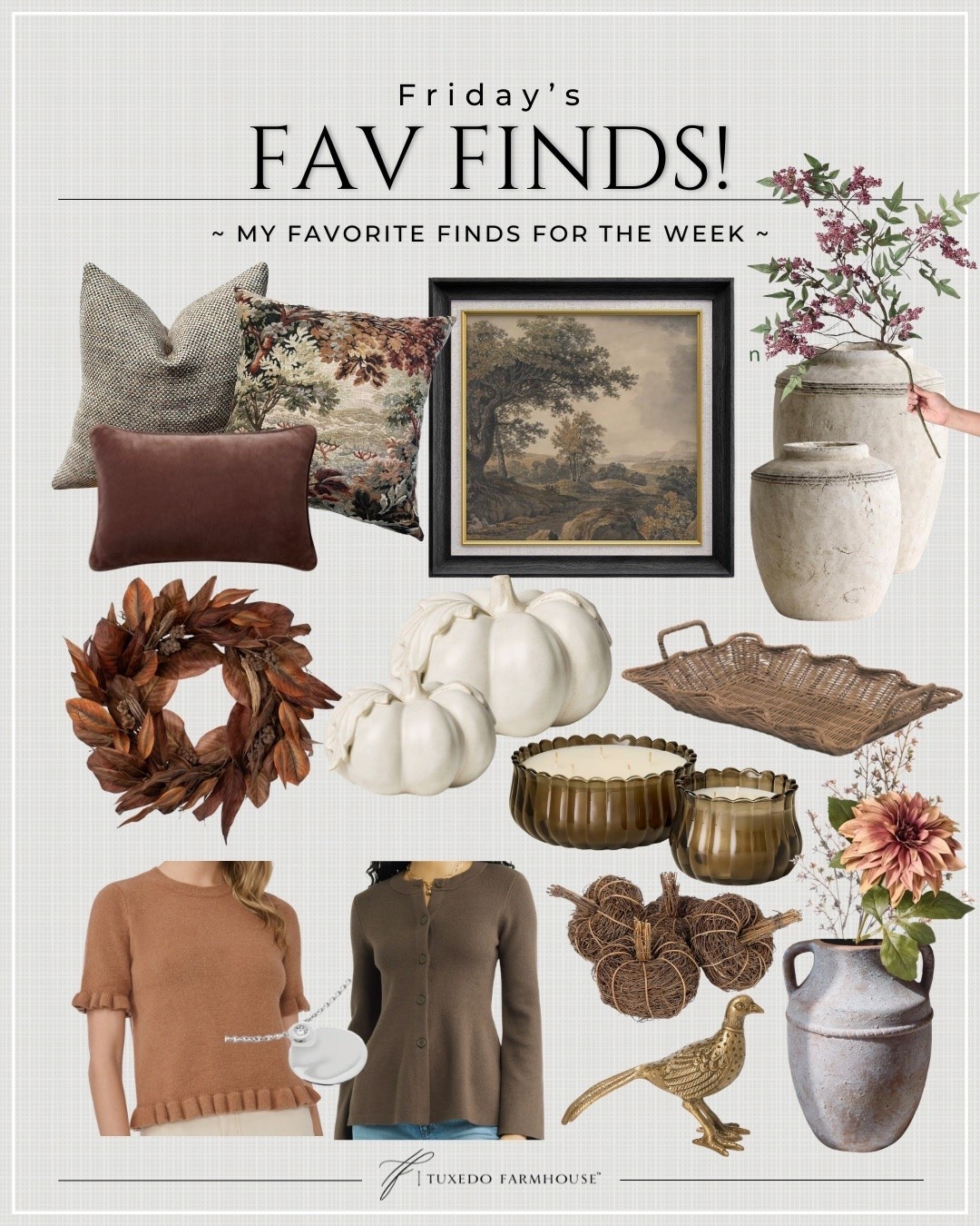 My favorite home decor finds for fall this week. Plus a couple cute fashion deals on sale.

#LTKOver40 #LTKSeasonal #LTKHome #LTKSaleAlert