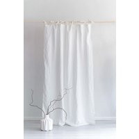 White Washed Linen Curtain/19 Colors Custom Curtains Blinds With Ties Natural Drapery | Etsy (CAD)